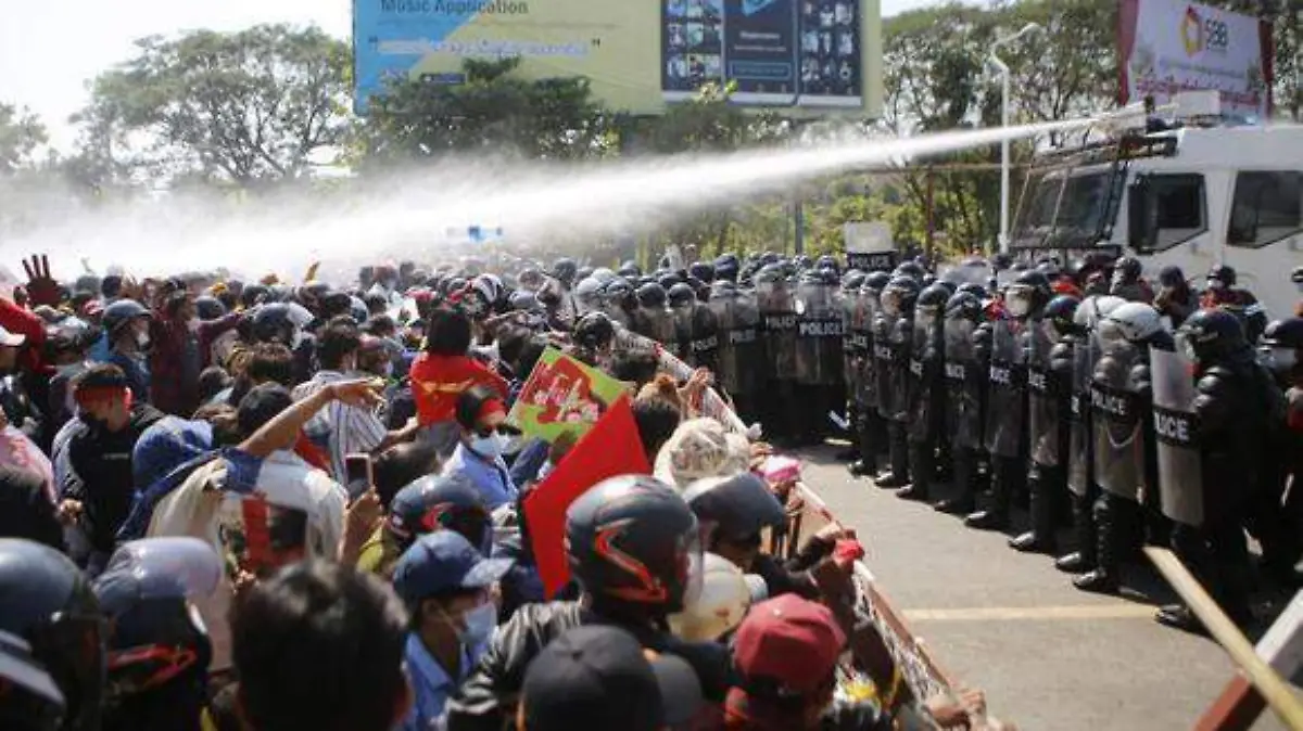 Protestas Birmania-AFP